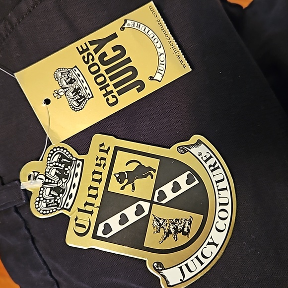 Juicy Couture Black Capris Pants Sz.27 NWT - Picture 5 of 5